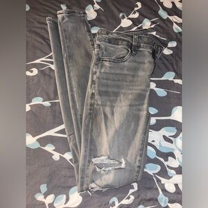 American Eagle high waisted skinny jeans size 2 long